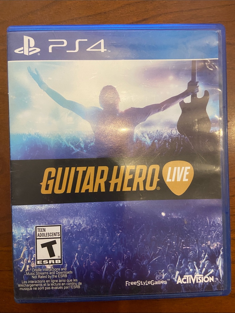 Guitar Hero Live PS4 Game - - Blue Artwork